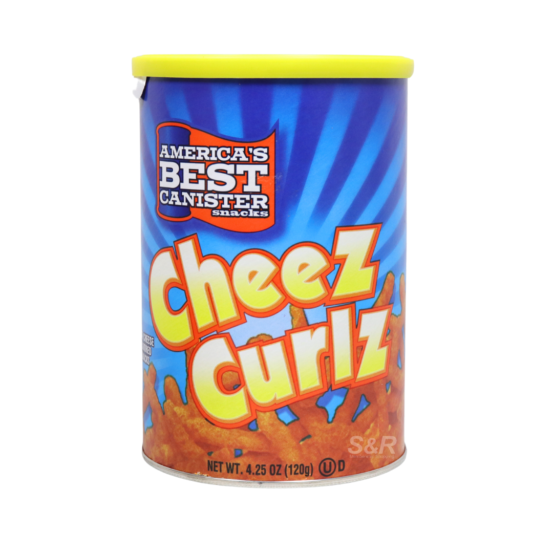America's Best Canister Cheez Curlz 120g